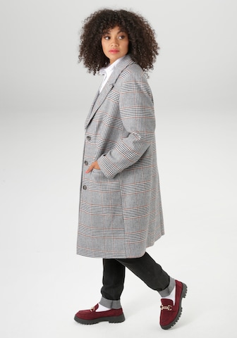 Aniston Between-Seasons Coat in Grey