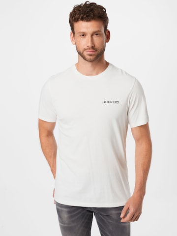 Dockers Тениска в бяло: отпред