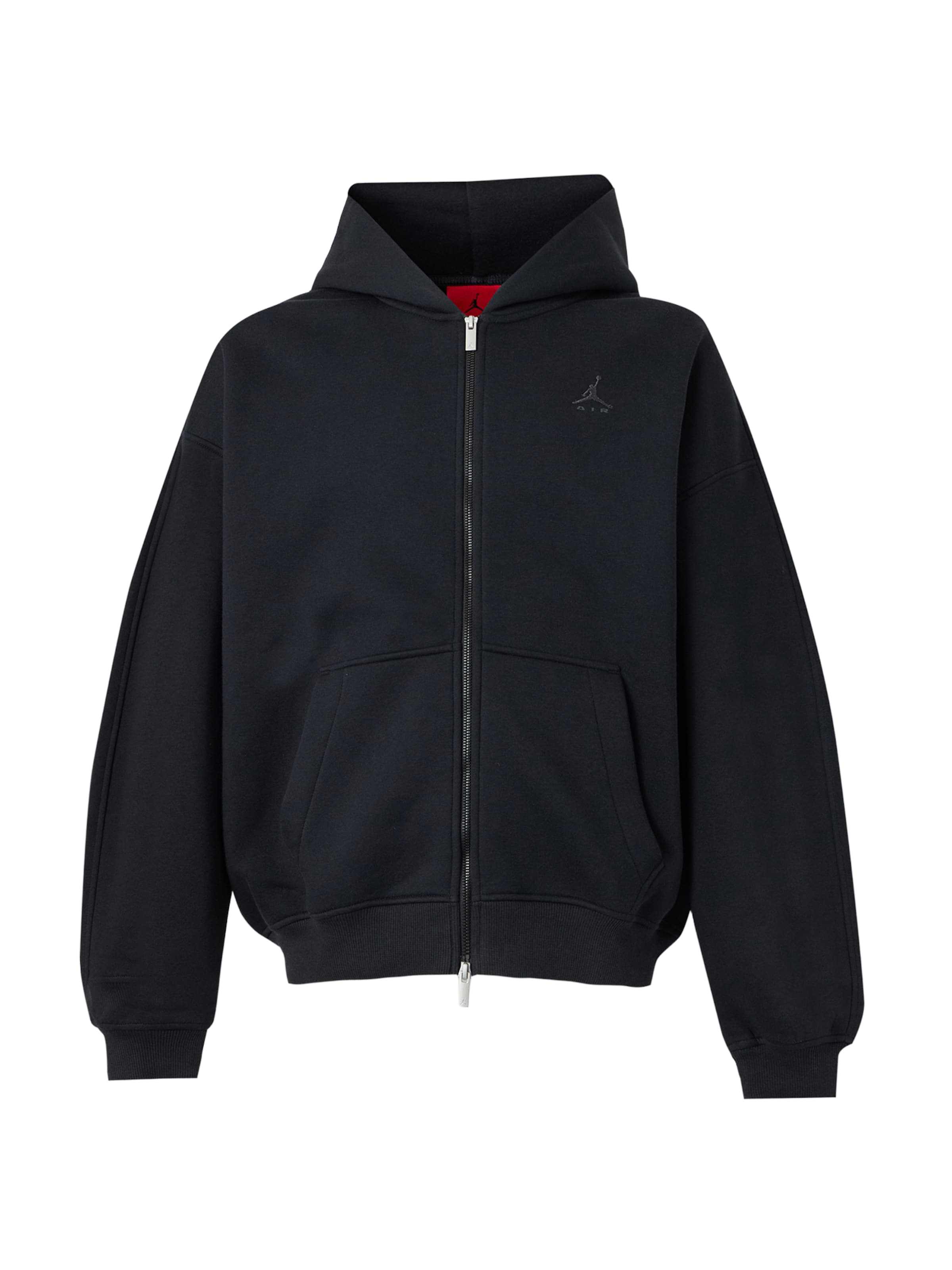 Giacca di felpa 'Brooklyn' di Jordan in nero: frontale