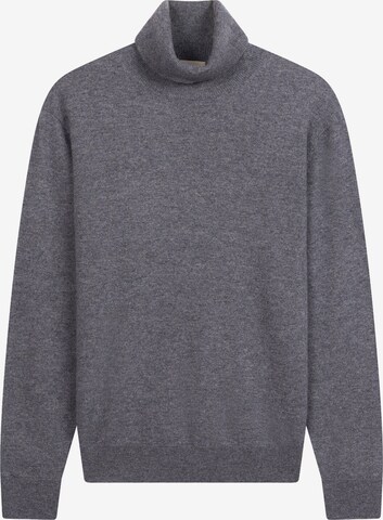 Pullover 'Men's Essential Turtleneck Cashmere Sweater' di GOBI Cashmere in grigio: frontale