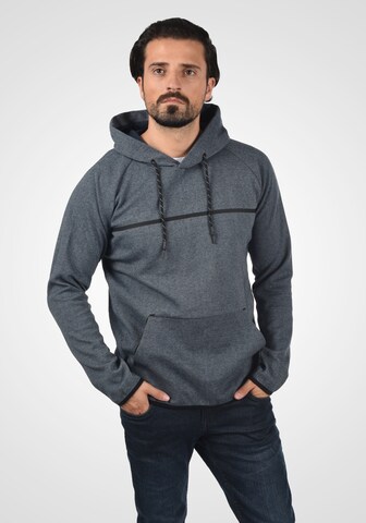 INDICODE JEANS Hoodie 'Nanticoke' in Blau: predná strana