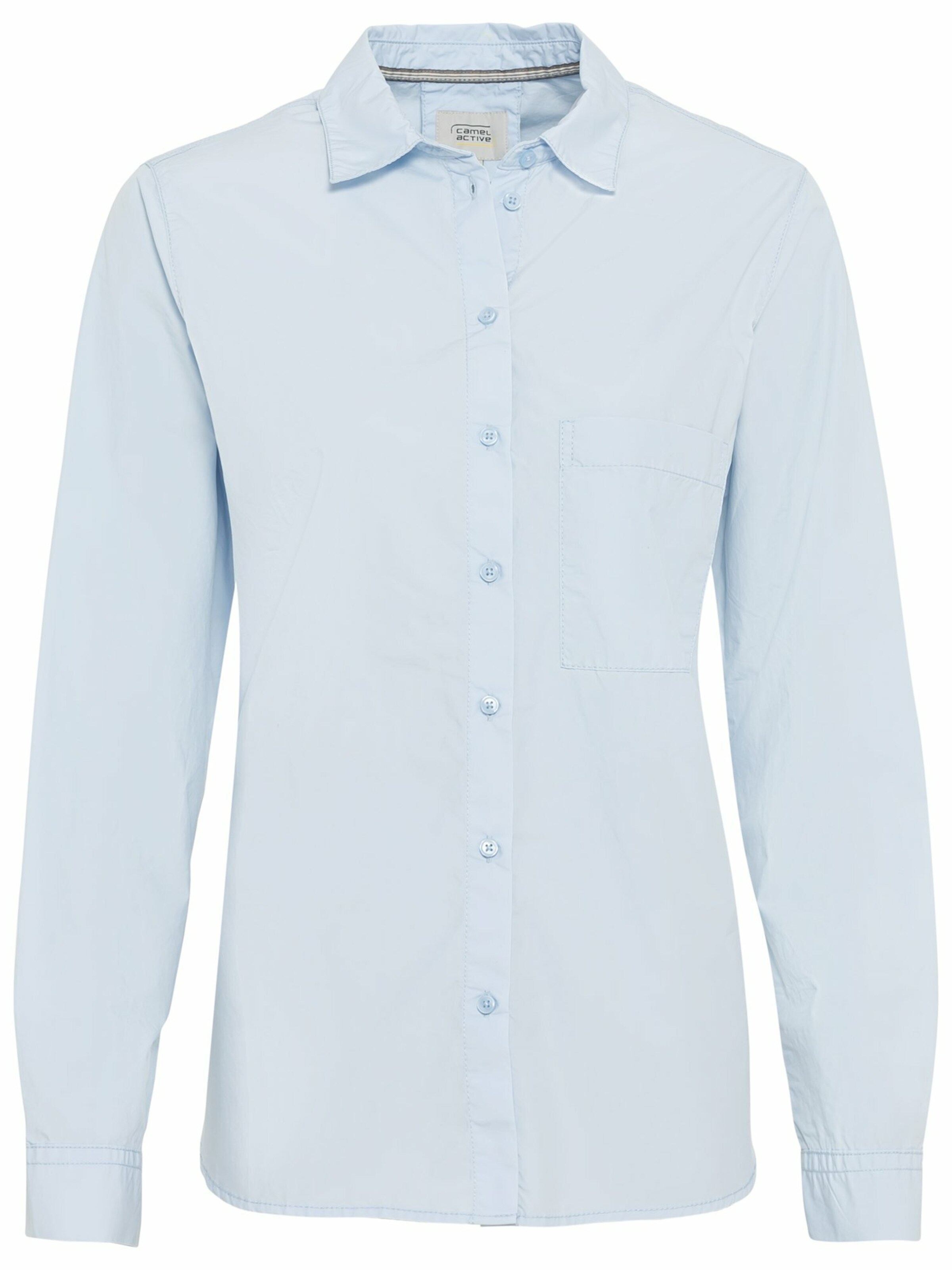 CAMEL ACTIVE Hemdbluse in Blau: Vorderseite