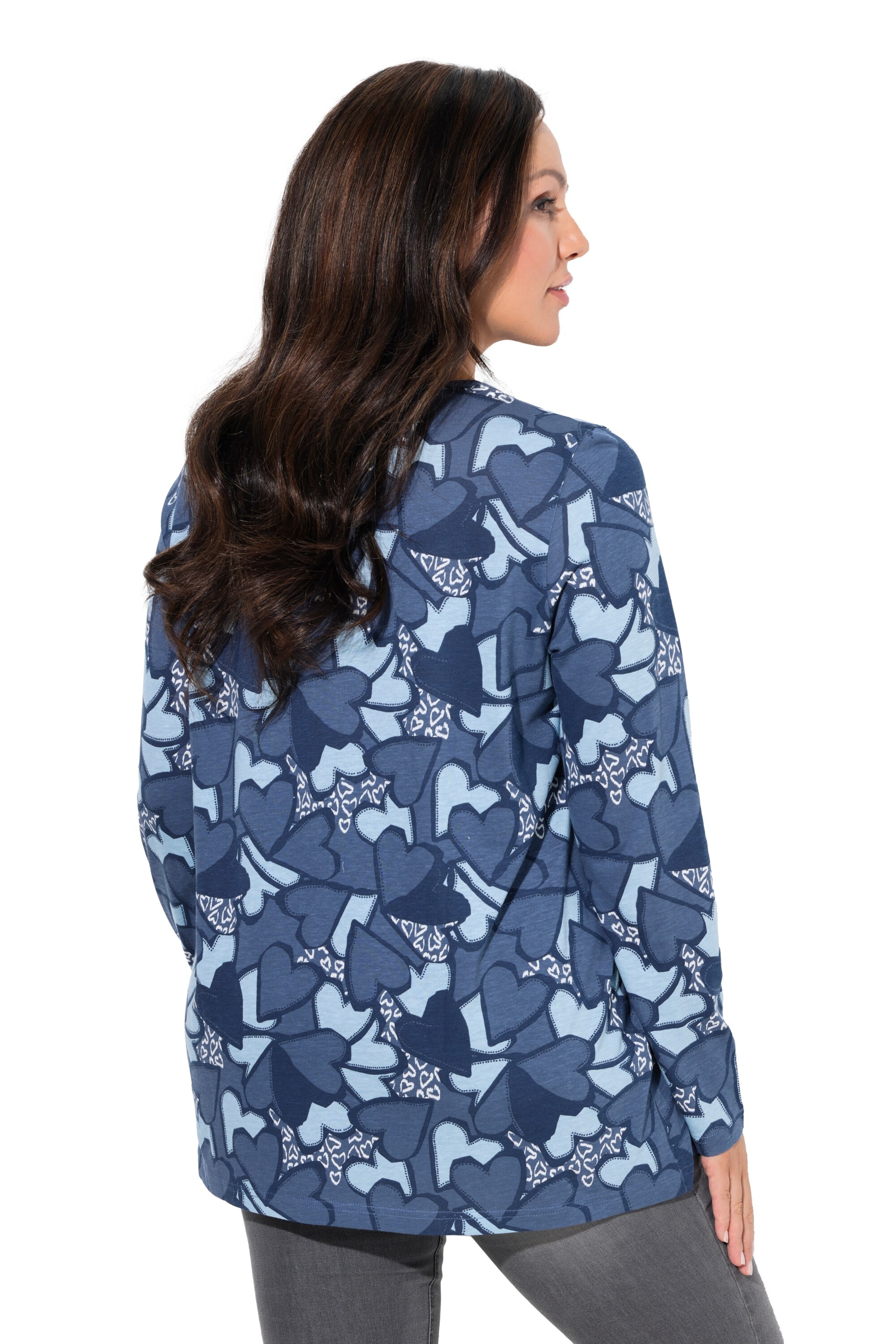 Ulla Popken Shirt in Blau