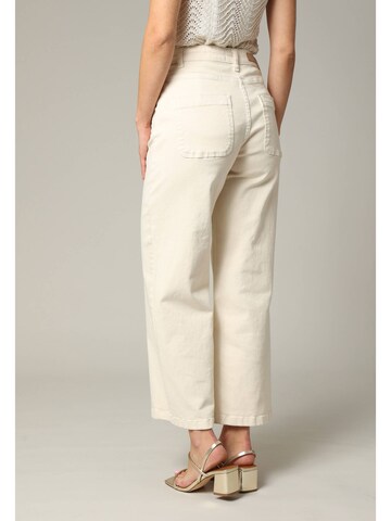 Deeluxe Wide Leg Jeans 'LILOO' in Weiß