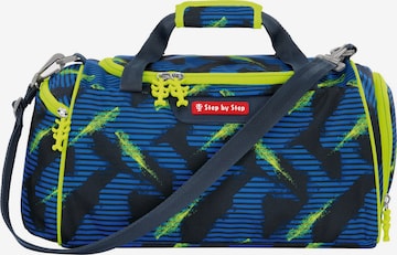 STEP BY STEP Sports Bag in Blue: front