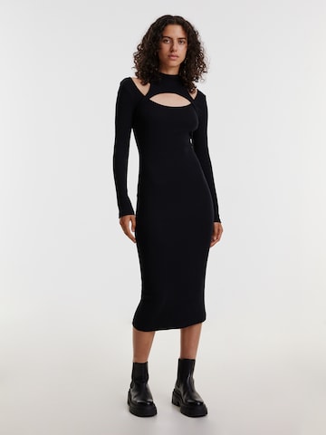 EDITED Kleid 'Lavea' (GOTS) in Schwarz