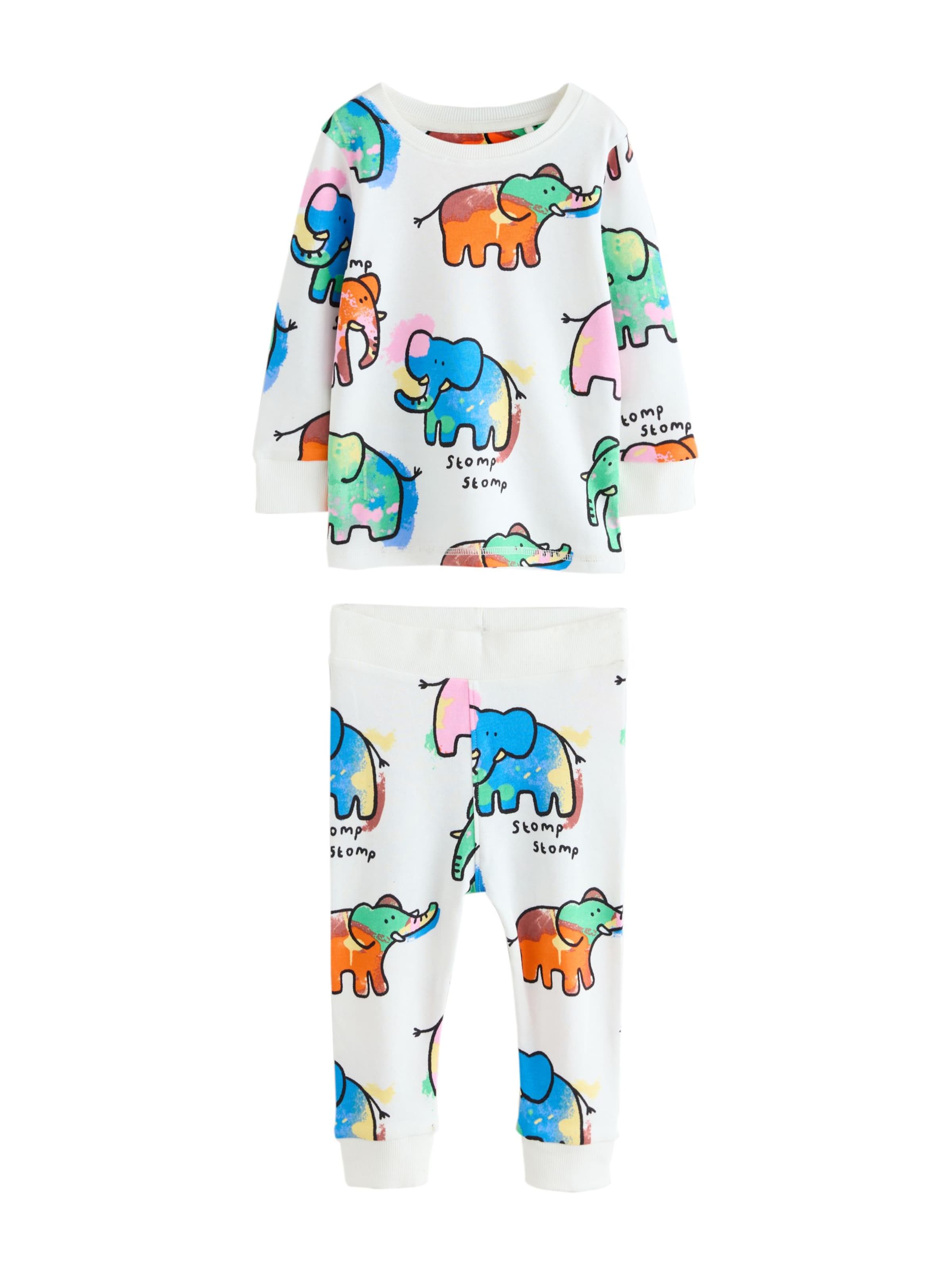 Next Pyjamas 'Loros' i beige: framsida