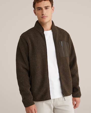 WE Fashion Tussenjas in Bruin: voorkant
