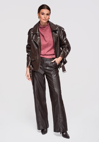 Veste mi-saison 'OW-JAFL-0111' Ombre en marron