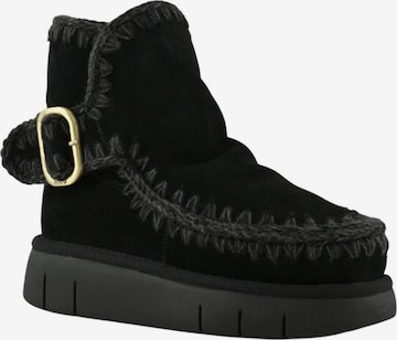 Boots MOU en noir : devant