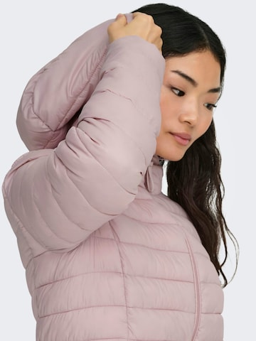 ONLY Between-seasons coat 'Tahia' in Pink