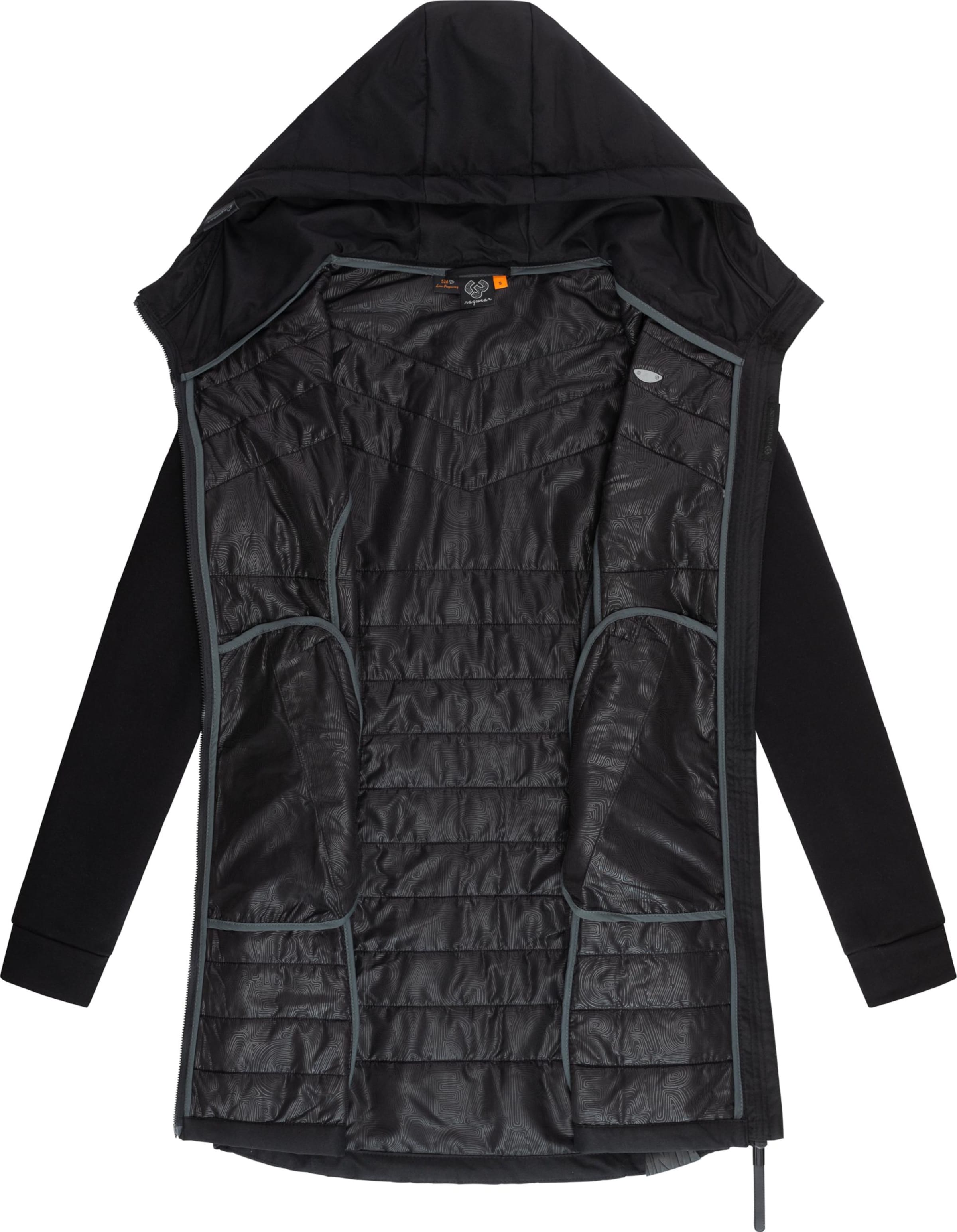 Manteau mi-saison 'Lucinda' Ragwear en noir