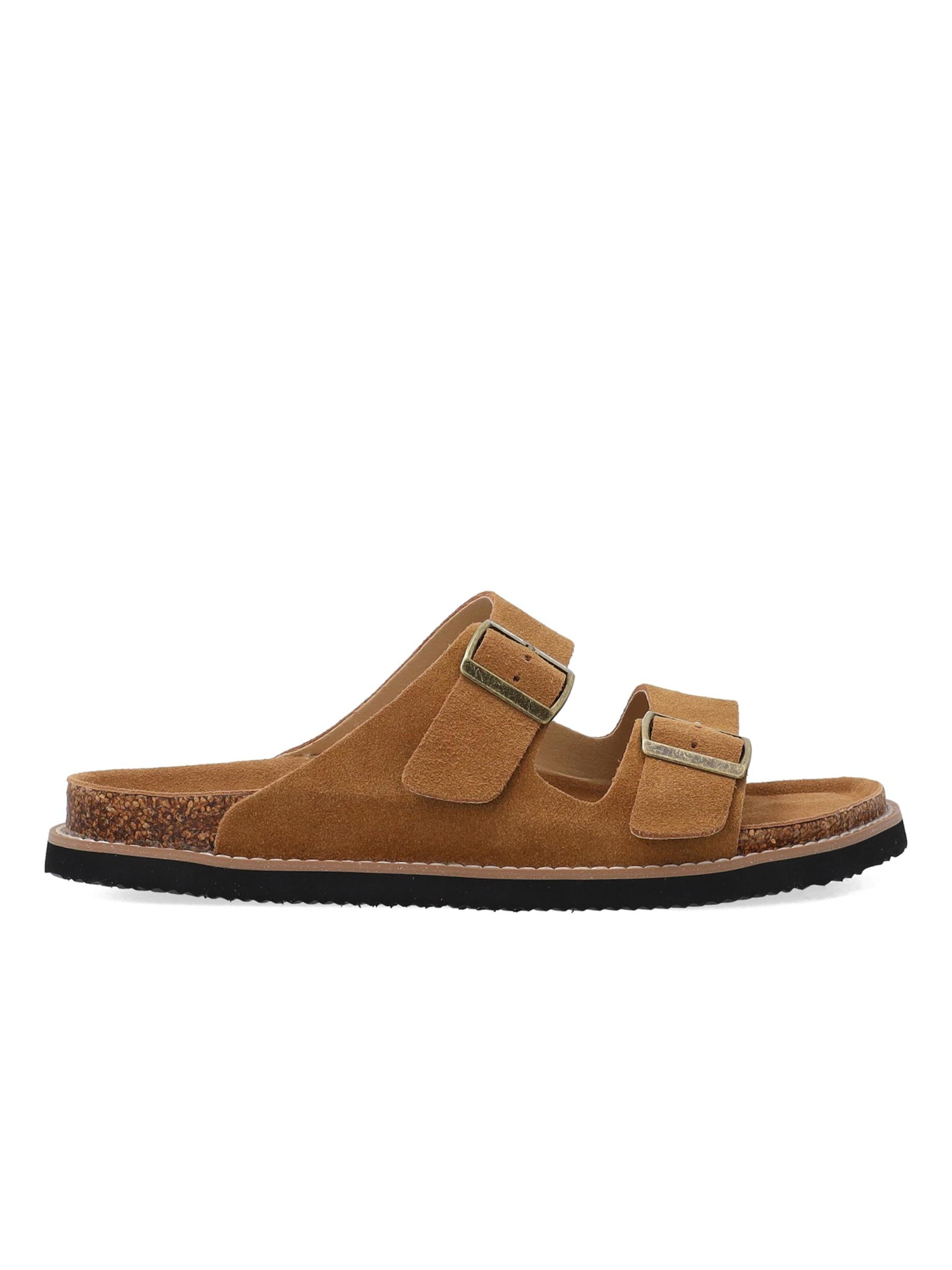 VENEZIA Pantolette 'Venezia'‌‌‌‌‌‌‌‌‌‌ in Braun: Vorderseite