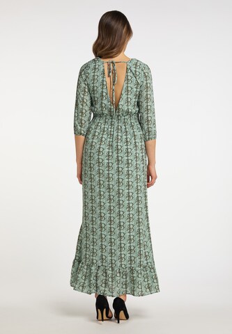 Robe faina en vert