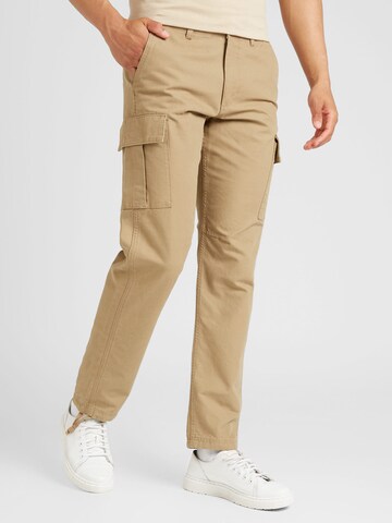 JACK & JONES Свободный крой Брюки-карго 'JPSTKane JJBarkley' в Коричневый: спереди