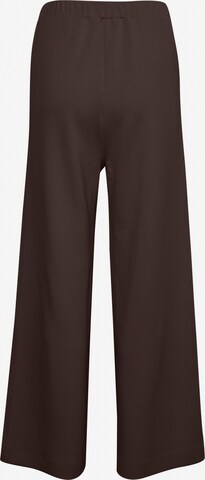 InWear Wide Leg Hose 'Gincent' in Braun