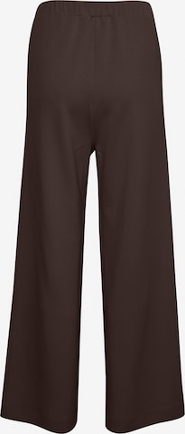 InWear - Pierna ancha Pantalón 'Gincent' en marrón