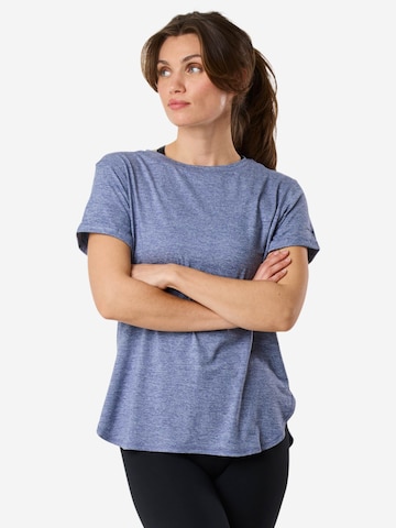T-shirt fonctionnel 'Core' SWEDEMOUNT en bleu : devant