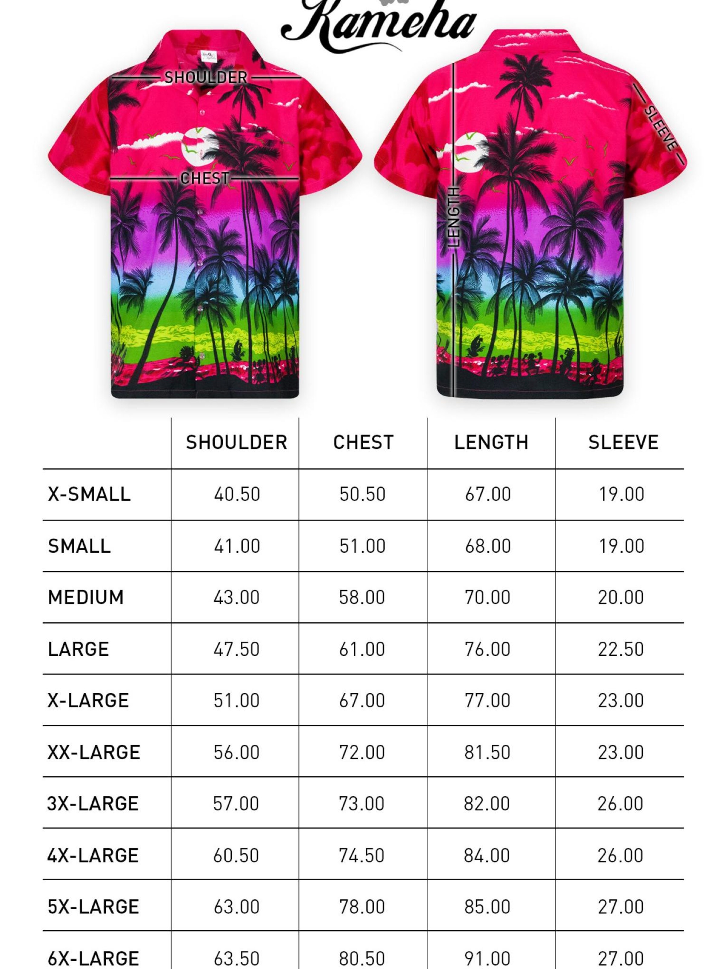 King Kameha Shirt 'Beach' in Pink