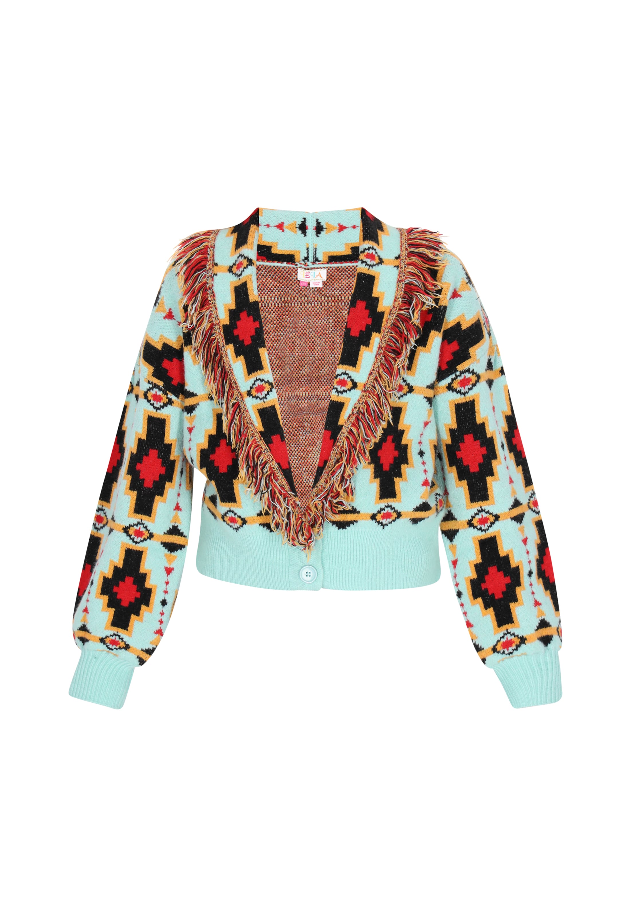 zils IZIA Adīta jaka: no priekšpuses