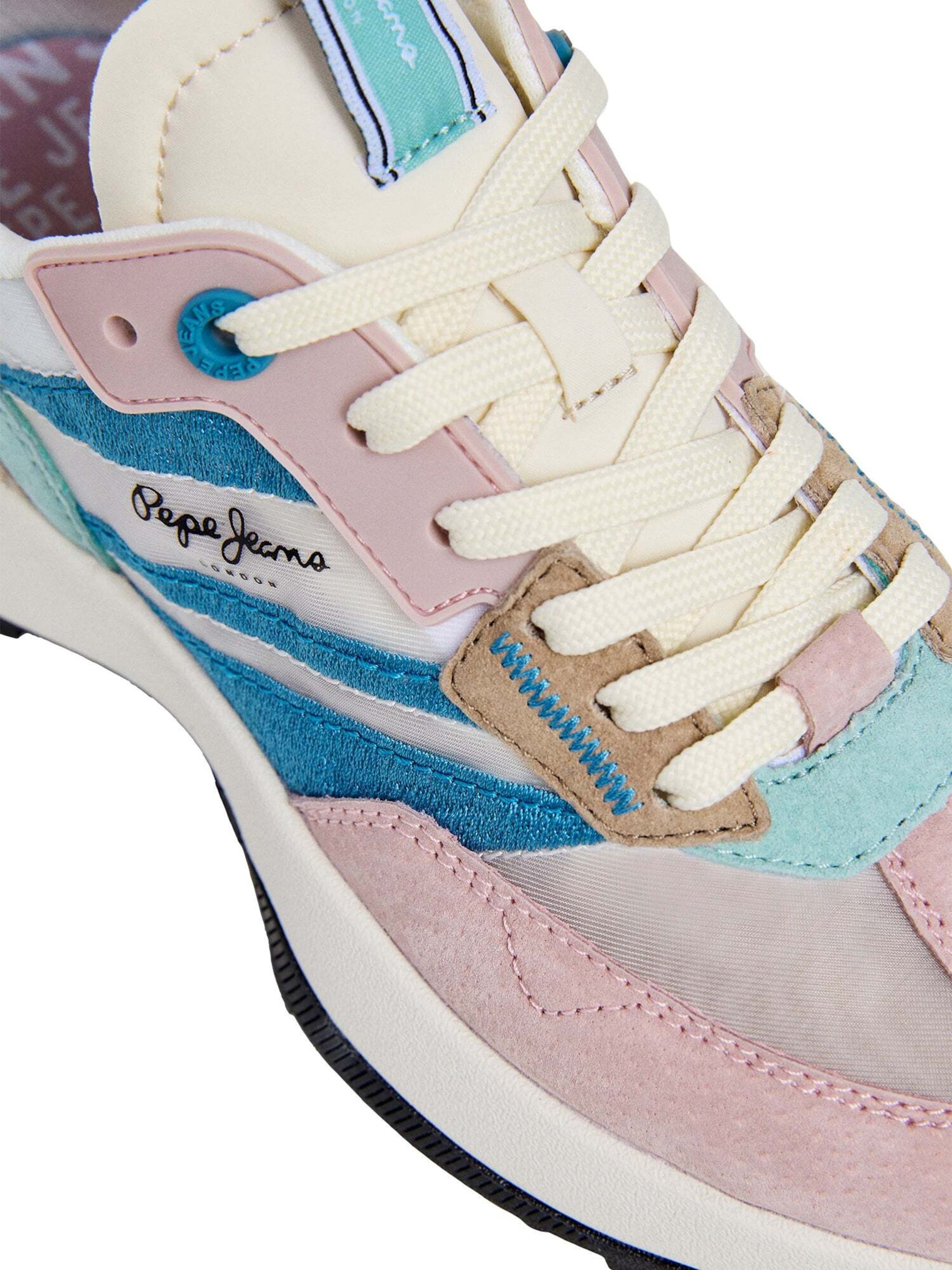 Baskets basses 'LUCKY TRANSLUCENT' Pepe Jeans en rose