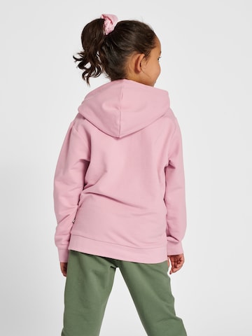 Hummel Athletic Sweatshirt 'CUATRO' in Pink