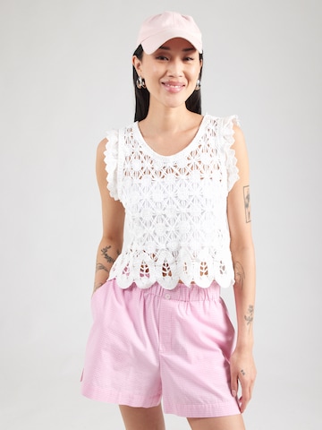Hailys - Top 'Na44dja' en blanco: frente