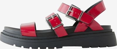 Sandalai iš Next, spalva – ugnies raudona, Prekių apžvalga