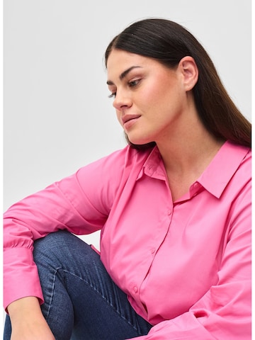 Zizzi Blouse 'Cajosie' in Pink