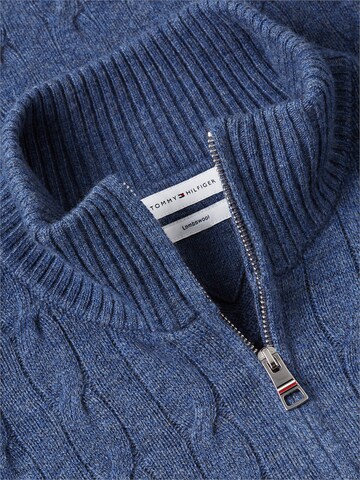 TOMMY HILFIGER Pullover in Blau