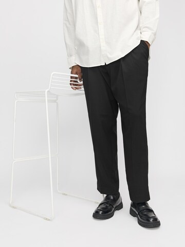 Jack & Jones Plus regular Bukser med fals i sort