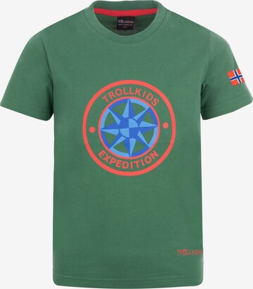 TROLLKIDS Performance Shirt in Green: front
