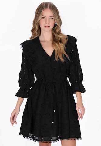 DreiMaster Vintage - Vestido en negro: frente