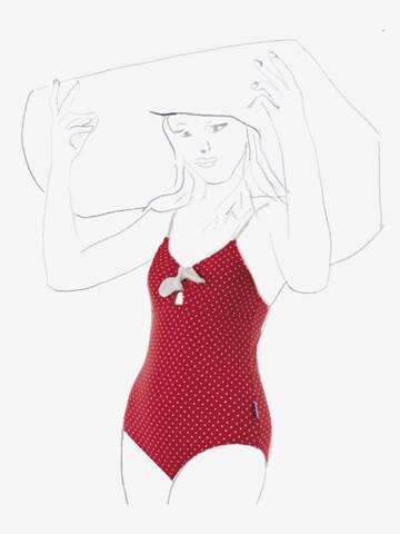 petit amour Swimsuit in Red