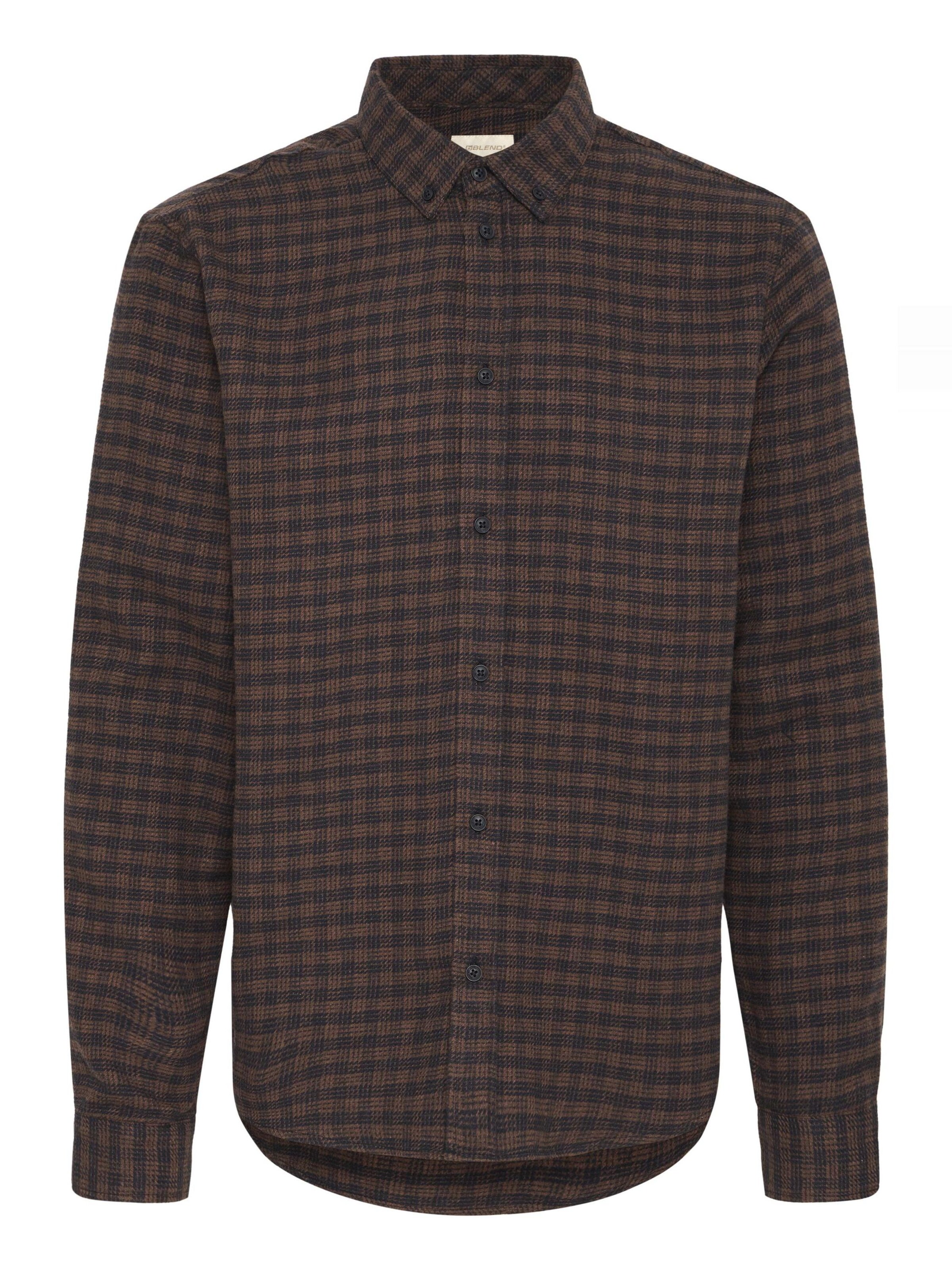 BLEND Overhemd ' BHBARNEY ' in Zwart: voorkant