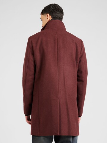 Matinique Regular fit Between-seasons coat 'Harvey' in Purple