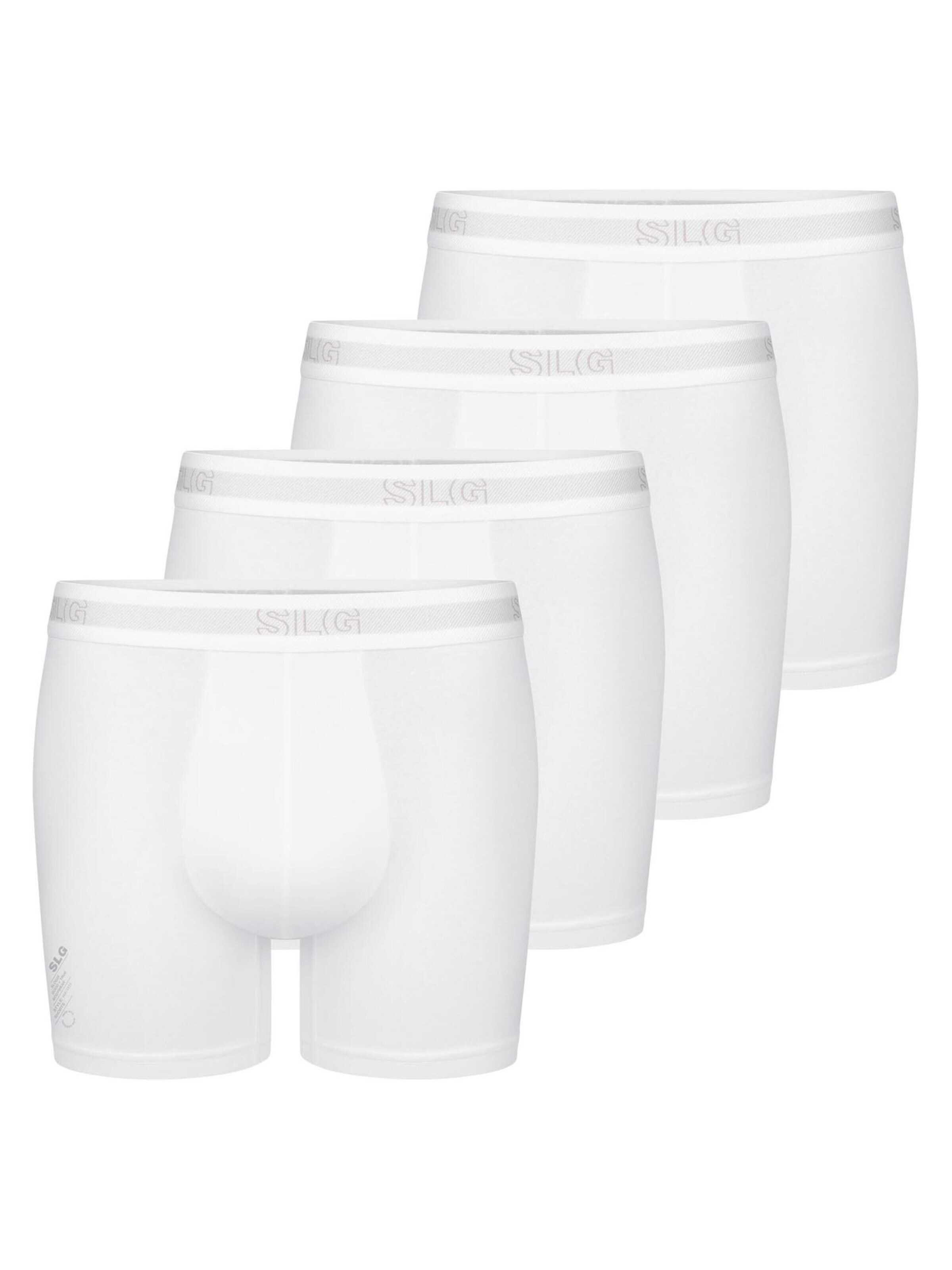 SLOGGI Boxershorts 'SLG Base'‌‌‌‌‌‌‌‌‌ in Weiß: Vorderseite