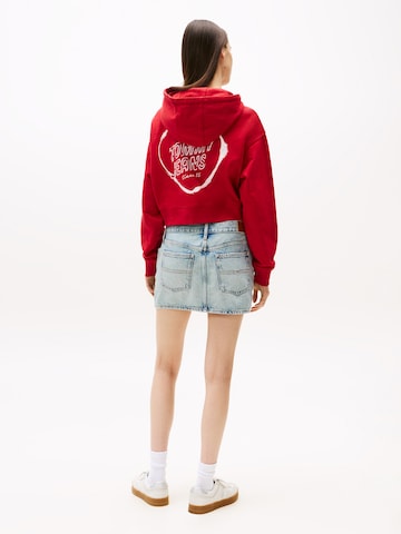 Tommy Jeans Μπλούζα φούτερ 'HEART' σε κόκκινο