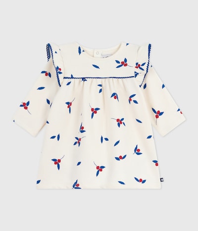 PETIT BATEAU Платье в Темно-синий / Карминово-красный / Естественный белый, Обзор товара