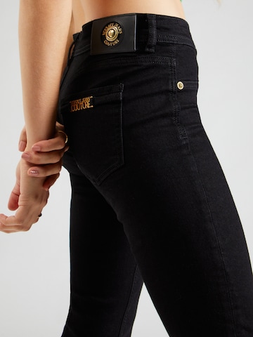Versace Jeans Couture Skinny Kalhoty 'Jackie' – černá