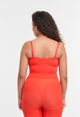 Bandeau Soutien-gorge 'Second Skin' Lykkeland Atelier en rouge