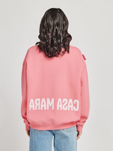 Casa Mara Sweatshirt in Pink: back