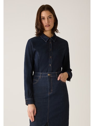 MORE & MORE Blouse in Blue: front