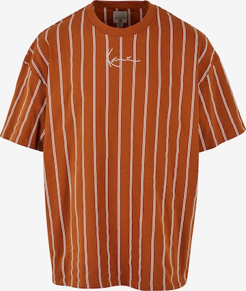 Tricou de la Karl Kani pe portocaliu: față