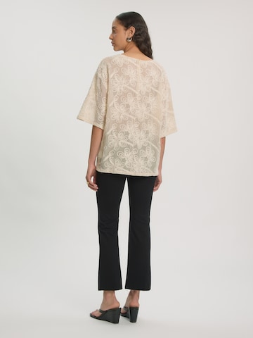 T-shirt 'Xally' EDITED en beige