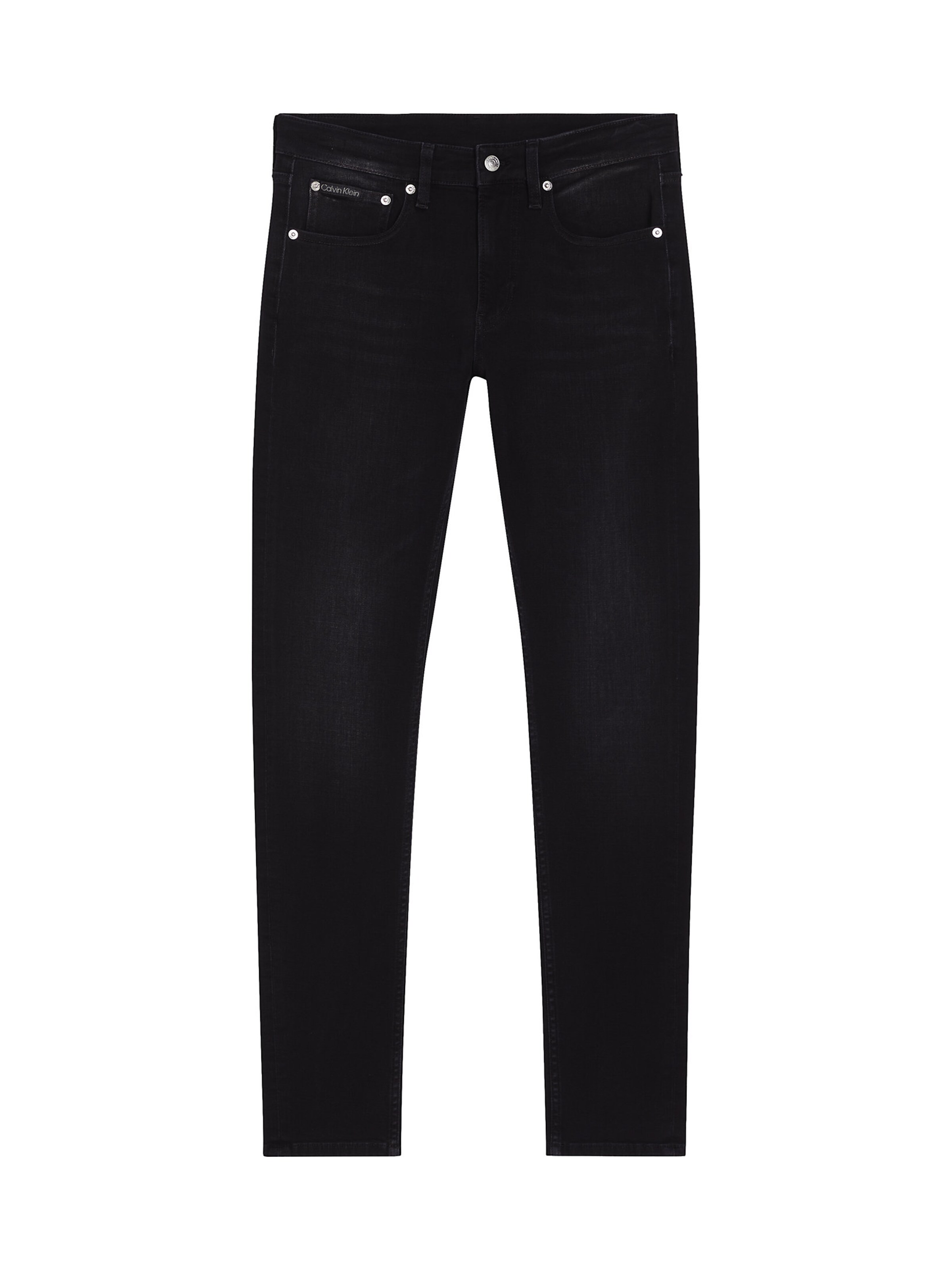 Calvin Klein Jeans Slim fit Jeans in Black: front