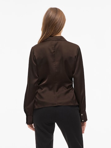 VILA Blouse 'VIKASSIA' in Bruin