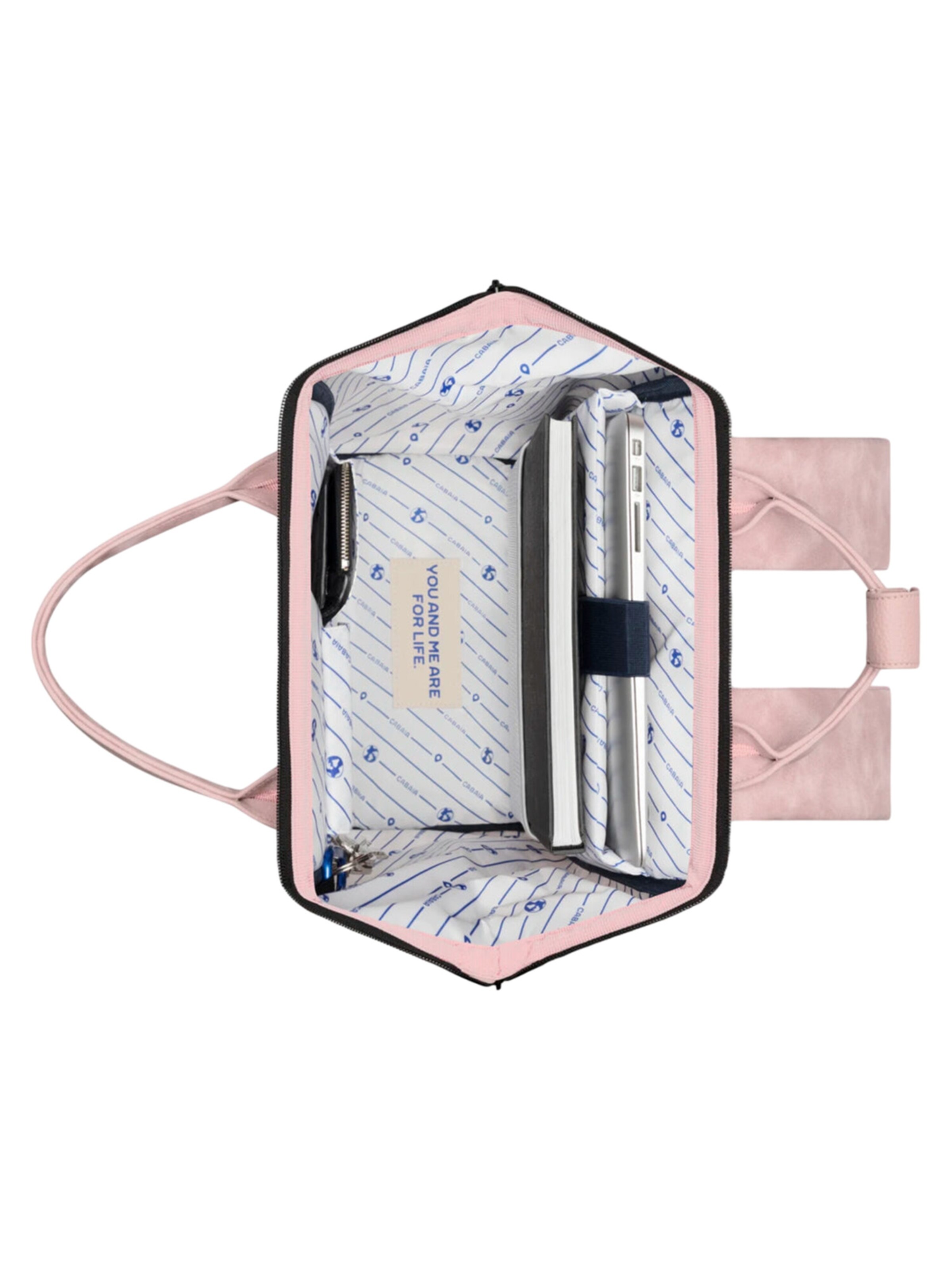 Cabaia Backpack 'Male M' in Pink