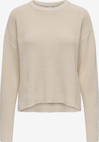 Pull-over 'ONLLuna' ONLY en beige : devant
