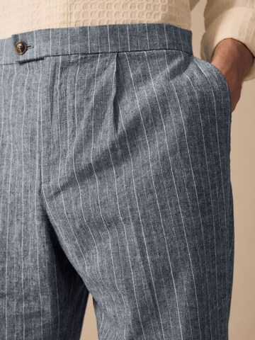 Regular Pantalon à pince Next en bleu